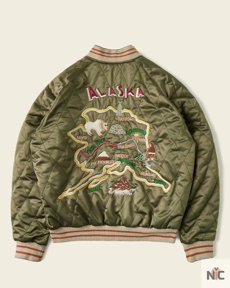 1950s Reversible Souvenir Jacket – Alaska Clanton Jacket
