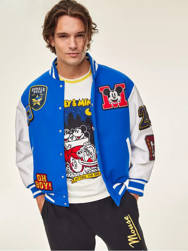 Adult Unisex Vintage Varsity Parade Jacket Clanton Jacket