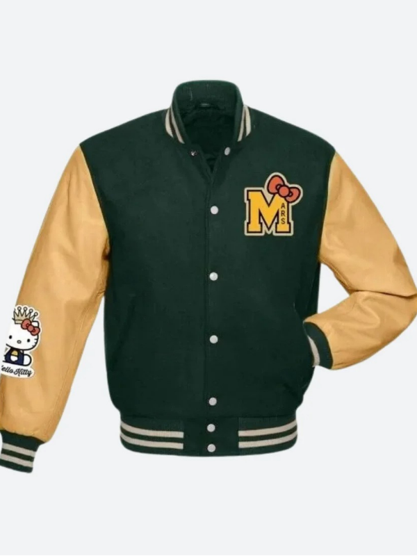 Bruno Mars Hello Kitty Varsity Jacket Clanton Jacket