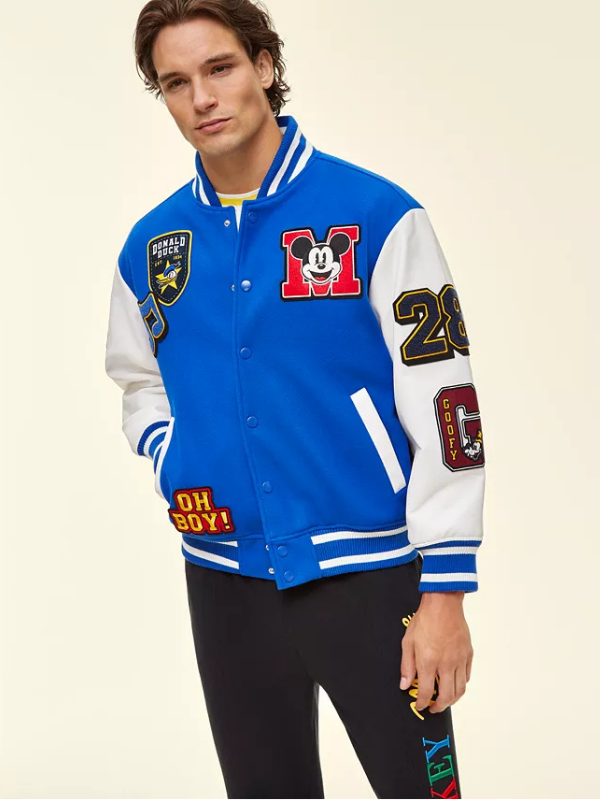Adult Unisex Vintage Varsity Parade Jacket Clanton Jacket