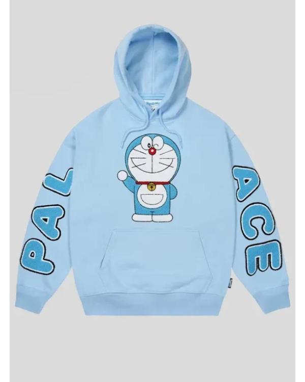 Palace x Doraemon Fleece Hoodie Clanton Jacket