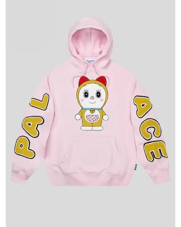Palace x Doraemon Fleece Hoodie Clanton Jacket