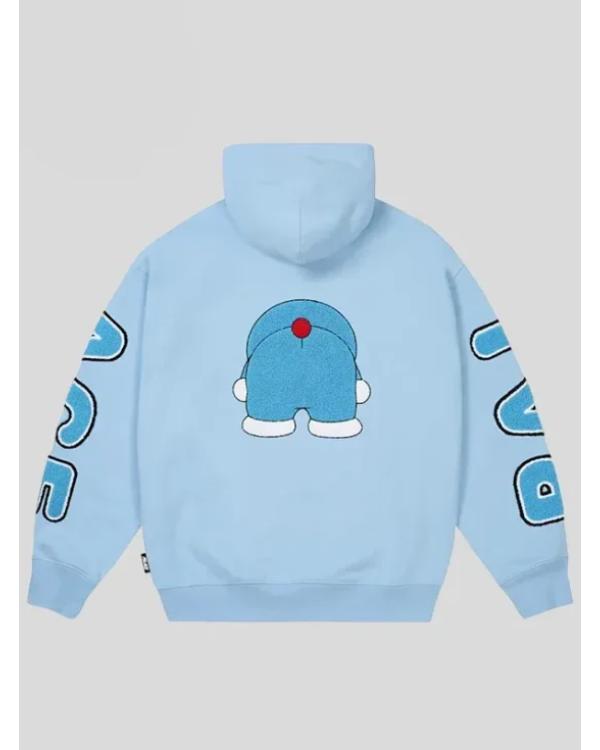 Palace x Doraemon Fleece Hoodie Clanton Jacket