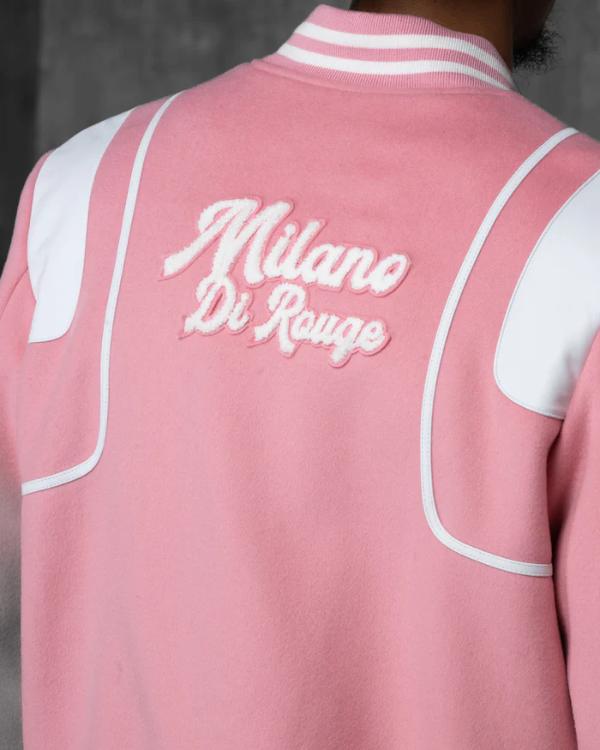 Caught In The Act Double Life Tamar Braxton Pink Varsity Jacket Clanton Jacket