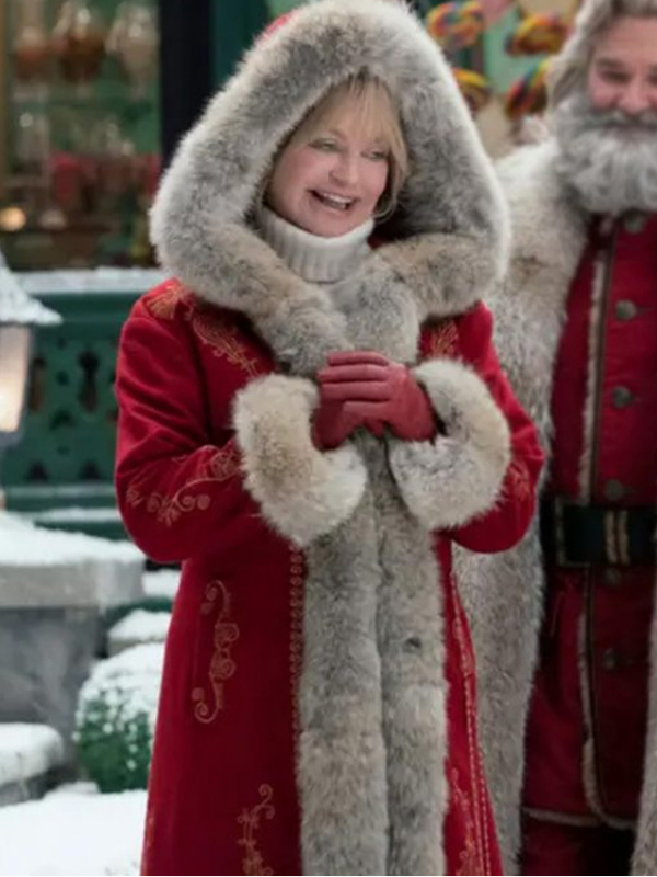 The Christmas Chronicles 2 Goldie Hawn Coat Clanton Jacket
